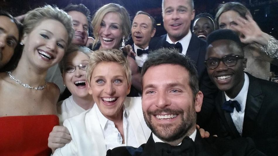 Ellen selfie en los Oscar
