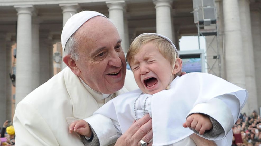 Un poco de paz. Francisco tuvo una agenda muy cargada desde que llegó al Vaticano hace un año.