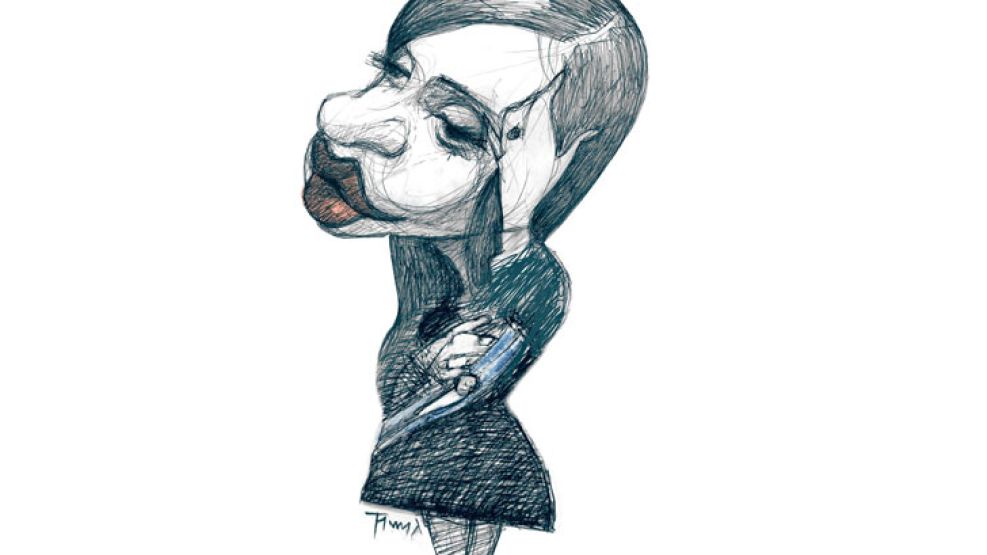 “¿Estoy bien peinada?” Cristina Fernández.