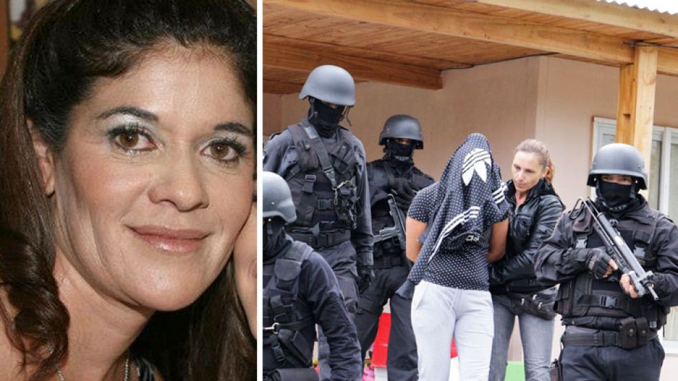 Comando. Cerca de treinta policías de distintos grupos participaron del operativo que terminó con la detención de la mujer más buscada de Mendoza.