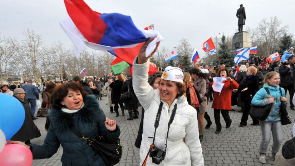 El referendum impulsado por las facciones separatistas de Crimea, según el boca de urna, fue contundente en favor a la anexión con Rusia. 