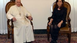 Cristina se reunió con el Papa
