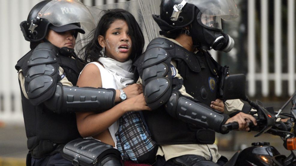 Las patrullas motorizadas de Maduro.