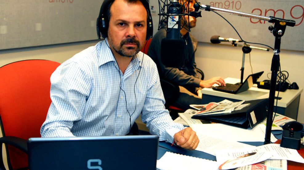 Gustavo Sylvestre, periodista. 