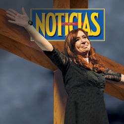 cristina-kirchner-crucificada-tapa-revista-noticias-via-crisis 