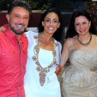 Carlos Manzi, Caterina Hagopian y Alejandra Covello en el Hotel Conrad Punta del Este.