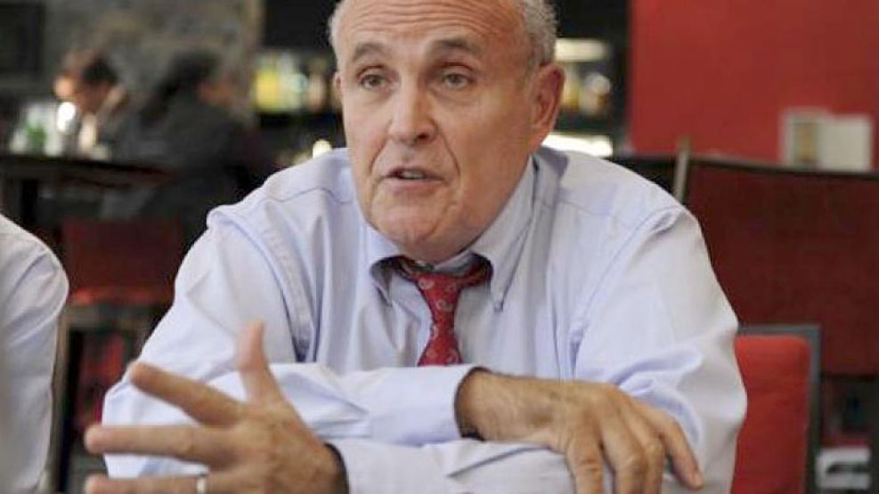 Narcos. Giuliani advierte sobre la importancia de perseguir los bienes de los traficantes.