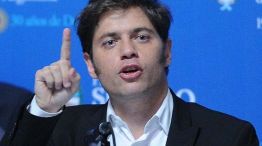 El ministro de Economía, Axel Kicillof.