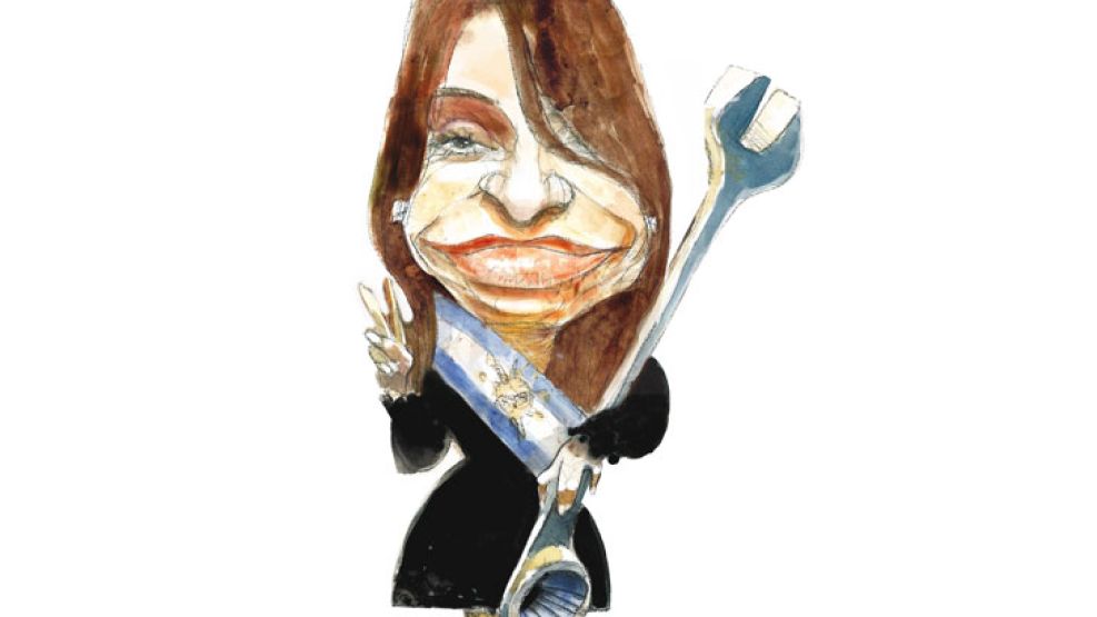 Bastón de mando, Cristina Fernández.