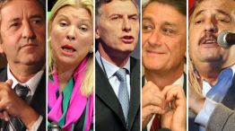 Los referentes del Frente Amplio Unen, en disidencia por la posible alianza con Macri.