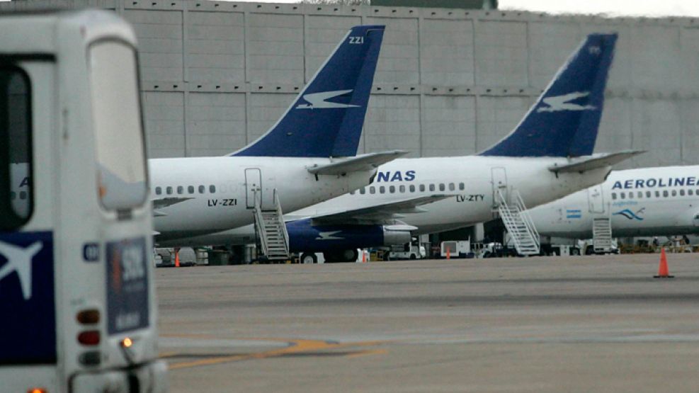 Los detenidos pertenecen a la empresa Aerohandling, una compañía que depende de Aerolíneas Argentinas.
