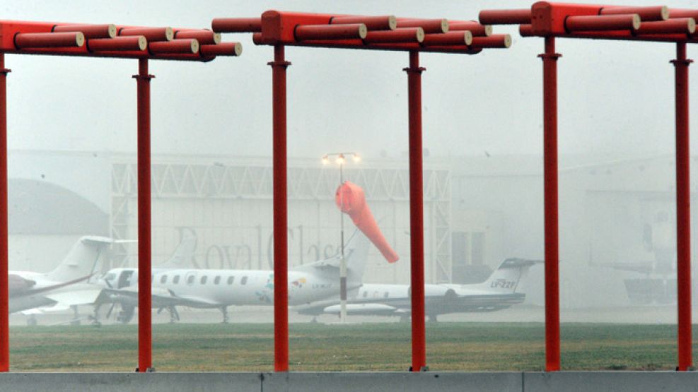 Seis fueron los vuelos desviados desde Ezeiza.