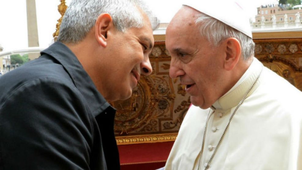 "¿Cómo está Cristina?", le preguntó el Papa a Julián Dominguez.