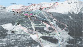 Mapa pistas Chapelco