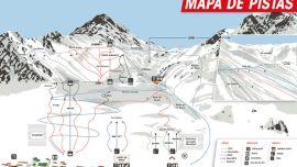 Mapa pistas Penitentes