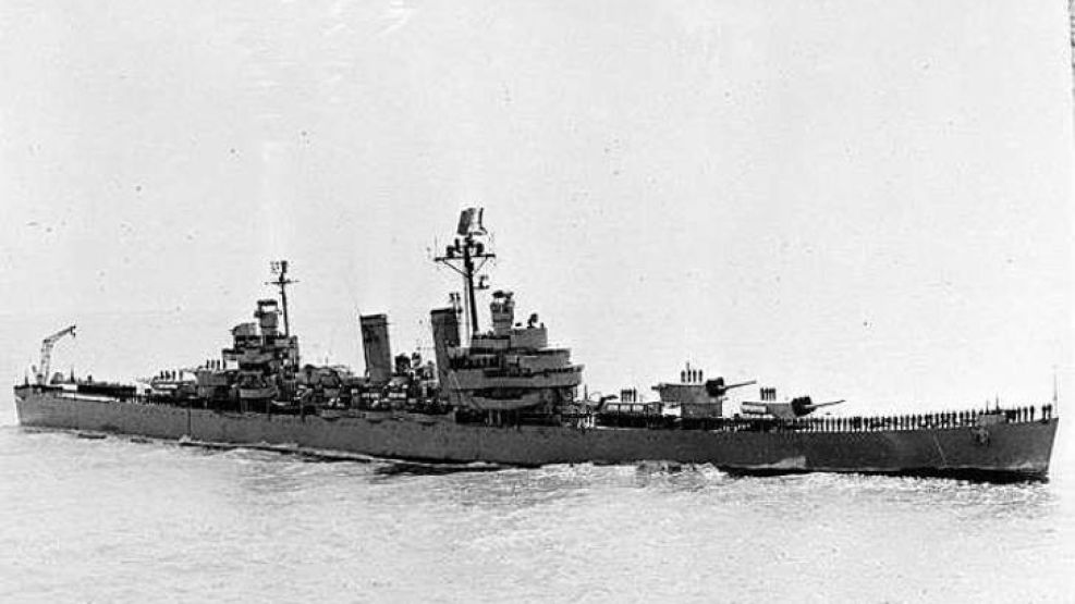 El crucero General Belgrano