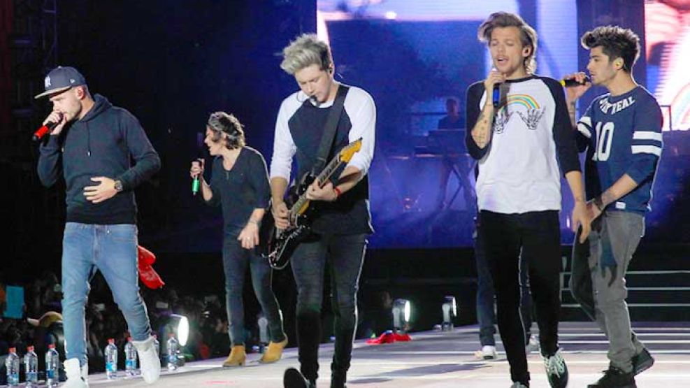 Acción. One Direction promete dos shows espectaculares para sus fans.