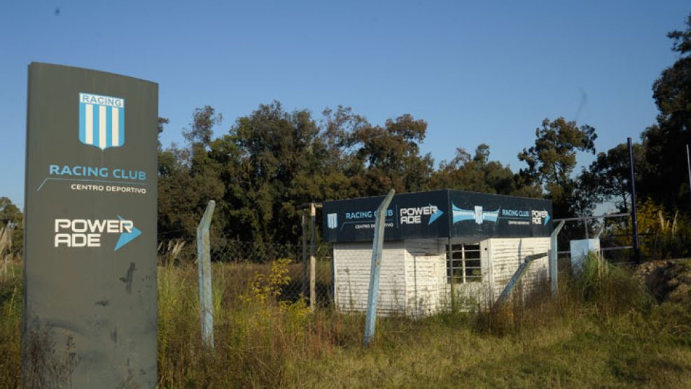 Abandono. El ex presidente quería que el club tuviera allí canchas y hotel para los juveniles.