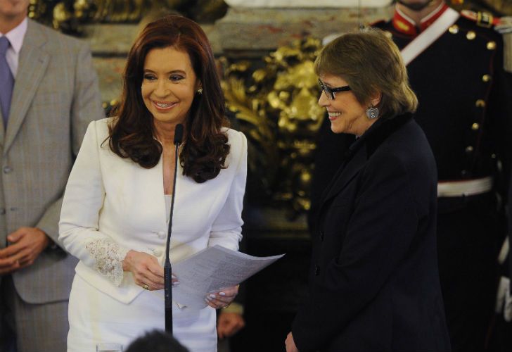 La Presidenta formalizó la llegada de Parodi al frente del nuevo Ministerio.