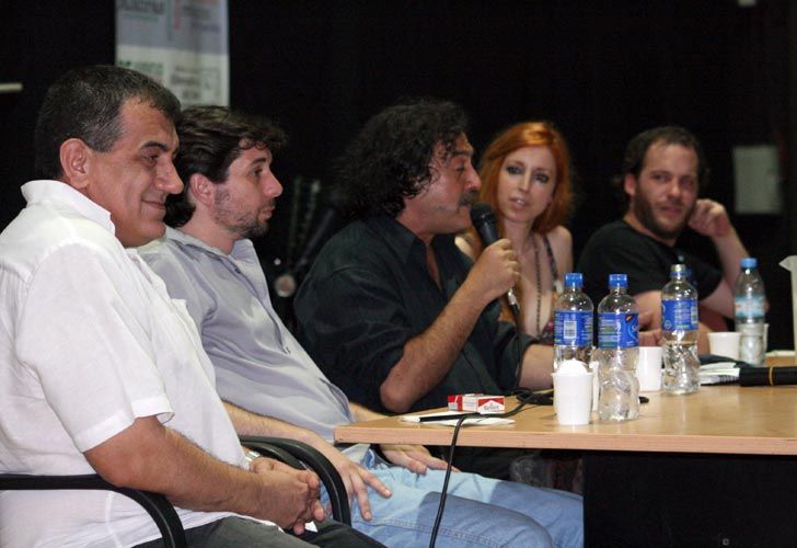 Abril de 2011. Vitali comparte un debate sobre medios junto a Jorge Dorio, Anabel Cherubito y Lucas Carrasco.