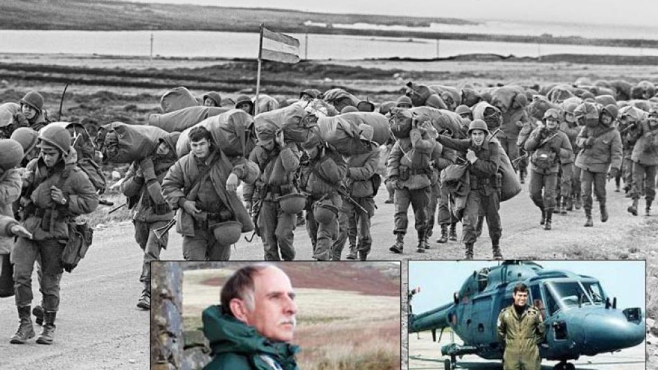 Un excombatiente británico confirmó que hubo cobates en suelo argentino.