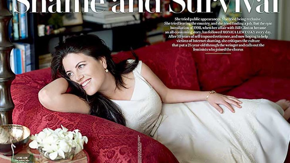 “Vergüenza y supervivencia”. A sus 40 años, Lewinsky escribió que la relación con el ex presidente fue “consensuada”.