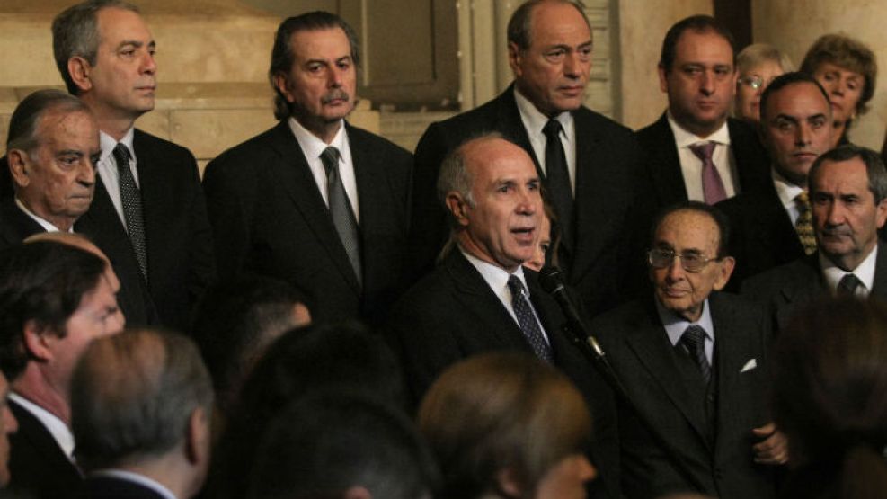 Los ministros de la Corte homenajearon a Carmen Argibay.