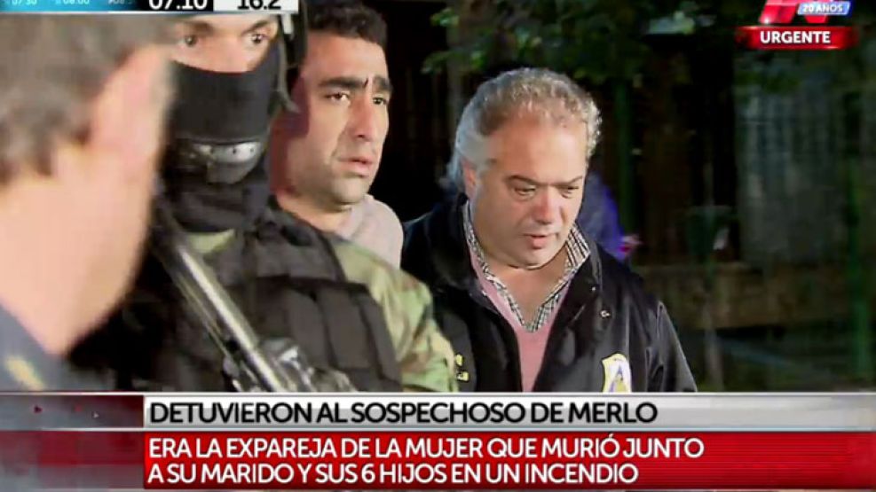 Preso. Memo fue trasladado a la alcaidía de José León Suárez, donde permanecerá alojado. 