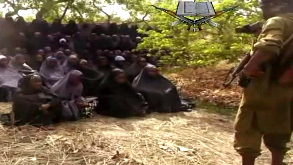 Imágenes del video de Boko Haram