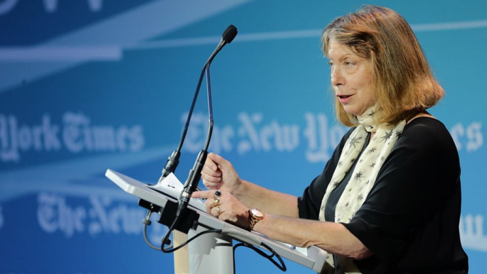 La ex directora del diario estadounidense The New York Times, Jill Abramson.