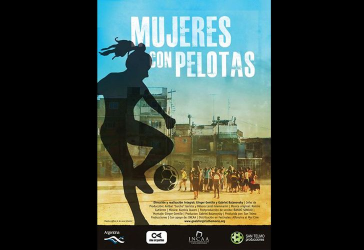 El 8 de mayo se estrenó el documental Mujeres con pelotas, donde los directores Ginger Gentile y Gabriel Balanovsky. 