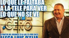 El flyer del nuevo programa que D´Elía promocionó desde su cuenta de Twitter.