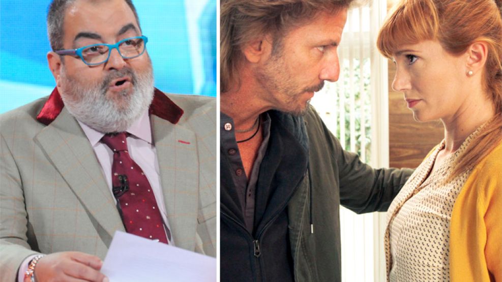 Jorge Lanata logró buen rating en 2013 por la investigación de lavado de dinero en PPT. Es el más escuchado de 10 a 14 en Radio Mitre./ Siciliani y Arana en Farsantes, nominados los dos; Arana no va.