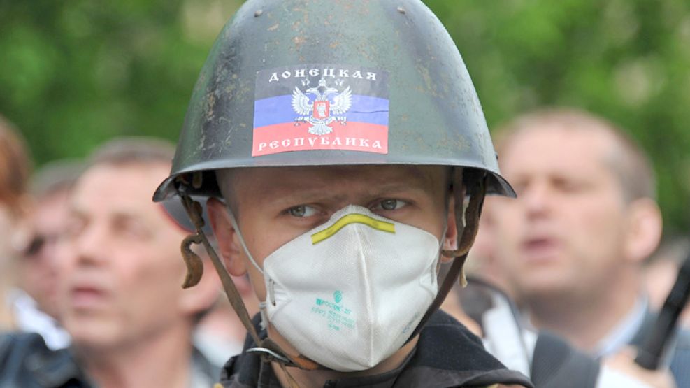 Rebelión. Los prorrusos de Ucrania quieren anexarse a Rusia.