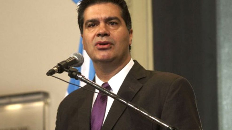Jorge Capitanich, jefe de Gabinete. 