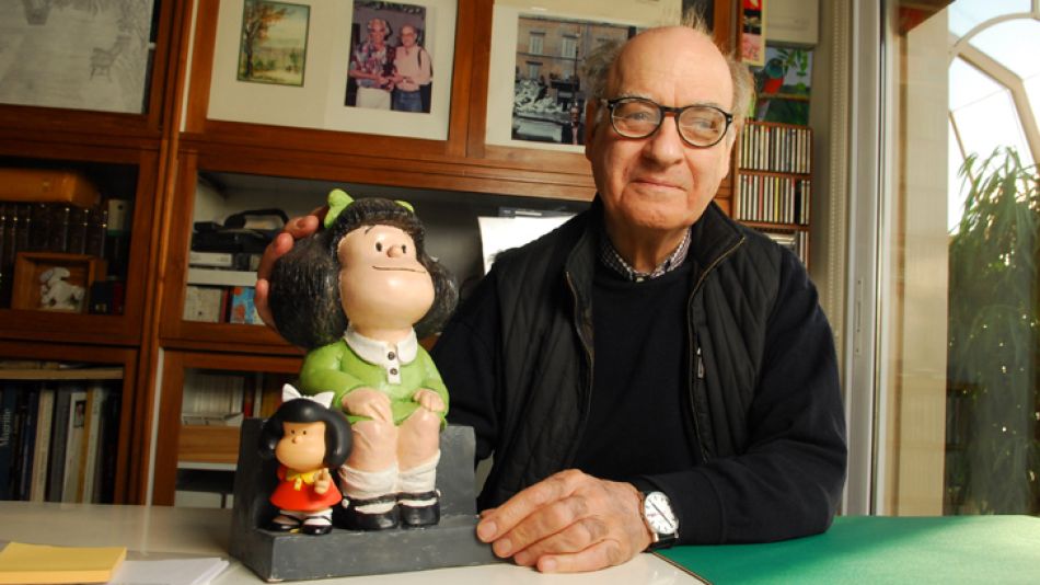 Quino, ganador del prestigioso premio internacional