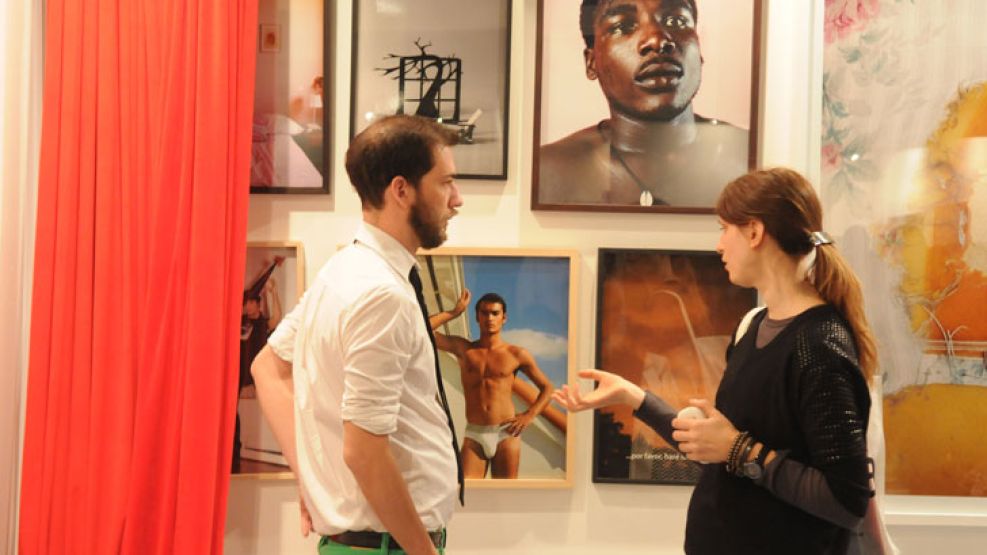 Color. Un día antes de la apertura oficial, organizan el evento Art Lovers, para que los más jóvenes recorran tranquilos la feria.