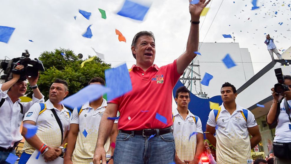 Ganadores. El mandatario y el líder opositor cerraron esta semana sus campañas tras cruzarse en un áspero debate.