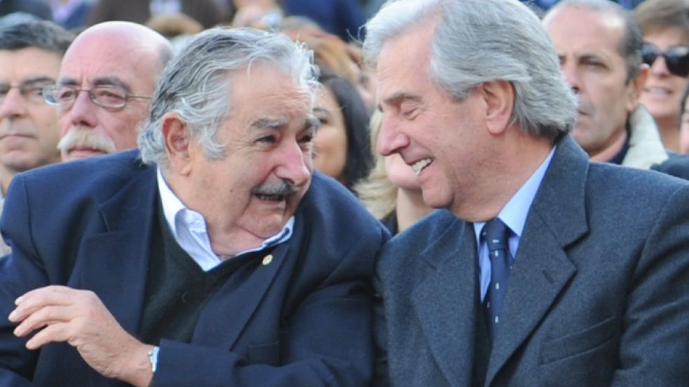 Pasado. Mujica y Vázquez, en veredas opuestas en el FA.