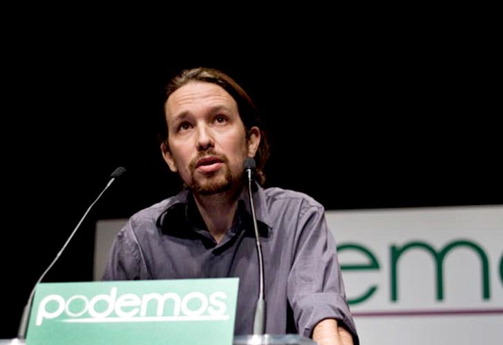 Pablo Igelsias, líder del partido político de nueva creación, Podemos.