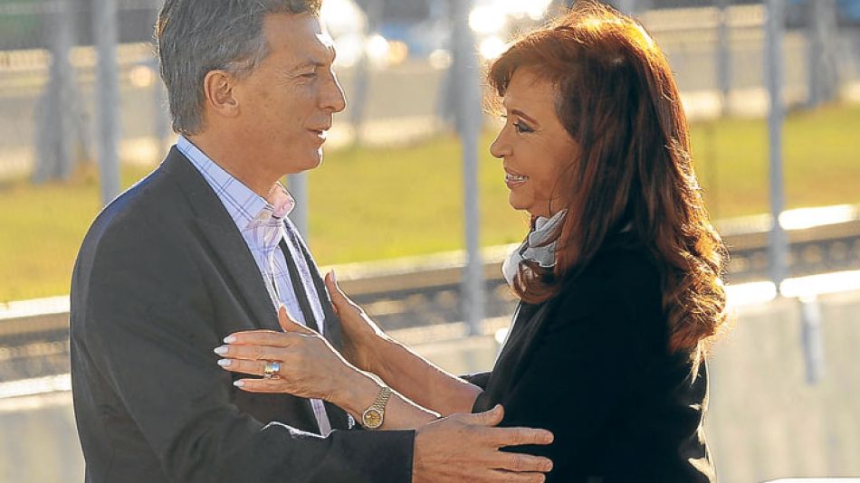 Coincidencia. Presidenta y jefe de Gobierno porteño.