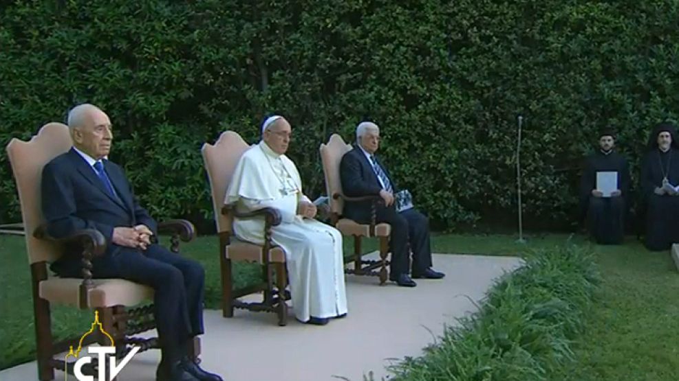 Diálogo por la paz. Israel y Palestina, unidas por el Papa Francisco.