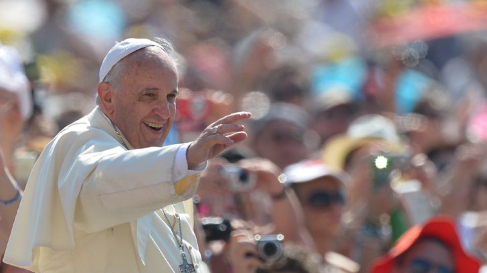 El Papa Francisco, recuperado y sonriente como siempre.
