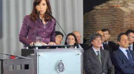 Decisión. La Presidenta lanzó el Sifema, que ejecutarán universidades públicas con financiamiento del Estado nacional.