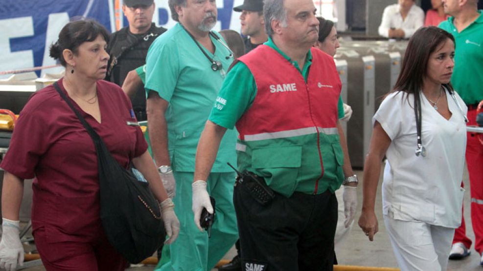 Crescenti lideró a los rescatistas el día de la tragedia.