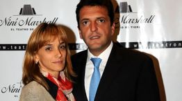Malena Galmarini y Sergio Massa, intendente de Tigre. 