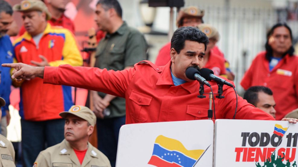 Acusador. Maduro llevó a juicio a opositores a los que acusa de estar tras planes magnicidas.