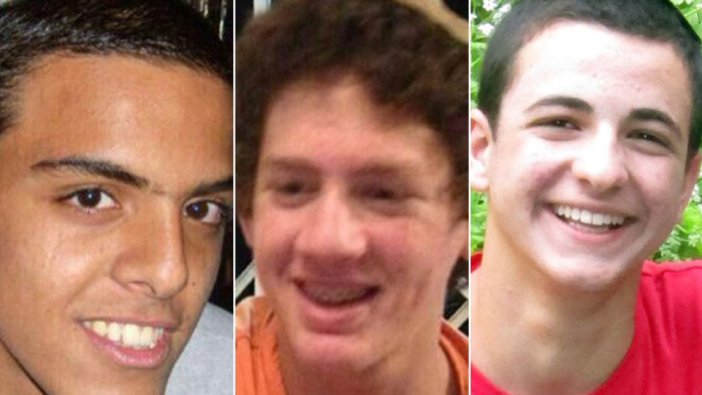 Los tres jóvenes estaban desaparecidos desde el 12 de junio. Hoy los encontraron asesinados en Cisjordania.