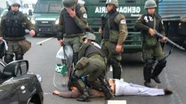 Más de diez heridos dejó la represión en Panamericana