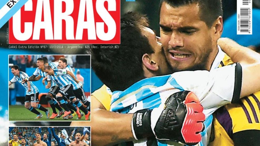 La revista lanzó una edición imperdible con las mejores imágenes con el nuevo sueño argentino con la Copa del Mundo.